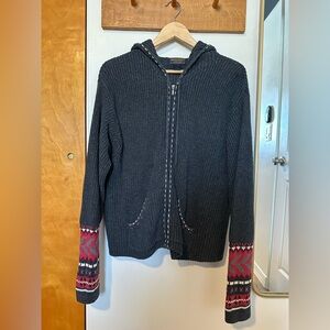Woolrich zip up sweater